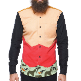 The Almighty "W" Button Up