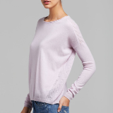 Purple Cashmere Sweater
