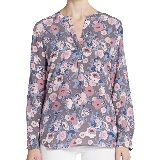 Peterson Silk Floral Top
