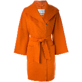Wrap Coat | Orange