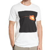 Galaxy-Print Short-Sleeve T-shirt